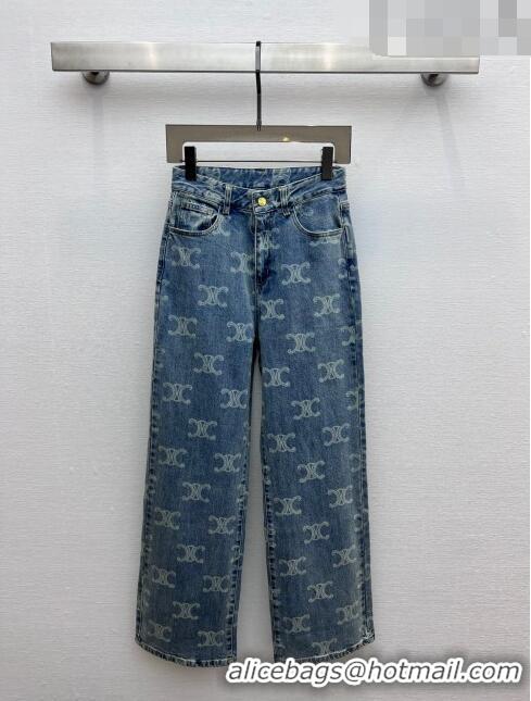 ​Low Cost Celine Denim Jeans C82425 Blue 2023