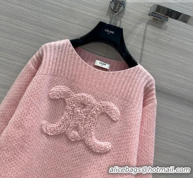 ​Grade Quality Celine Cashmere Sweater C91525 Pink 2023