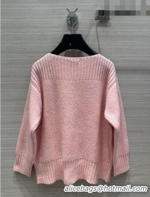 ​Grade Quality Celine Cashmere Sweater C91525 Pink 2023