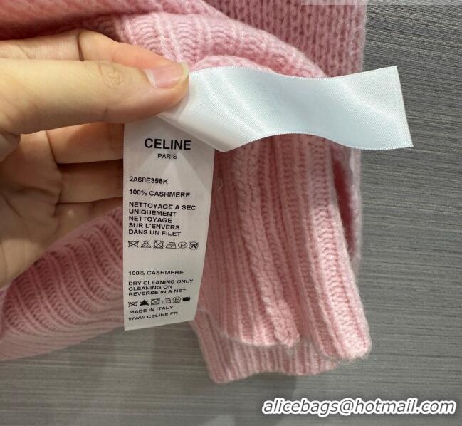 ​Grade Quality Celine Cashmere Sweater C91525 Pink 2023