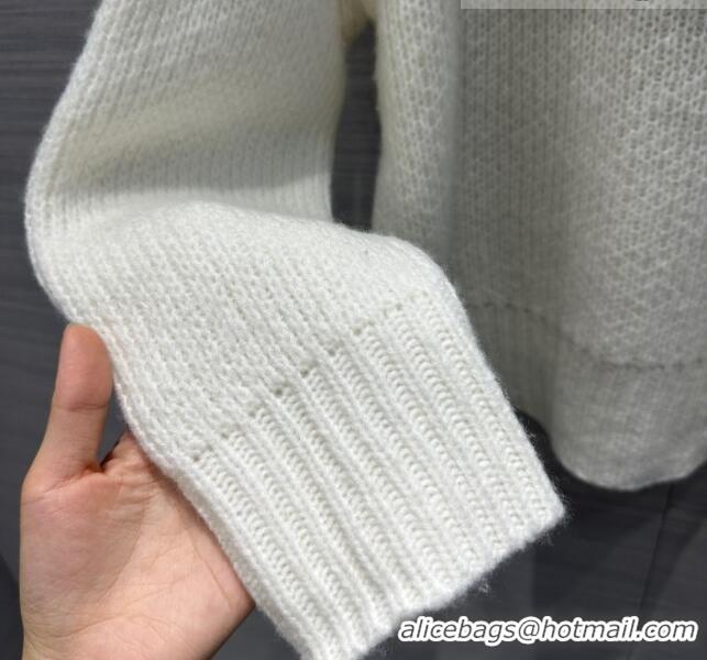 Low Cost Celine Cashmere Sweater C91526 White 2023