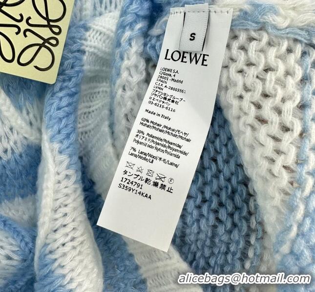 ​Grade Quality Loewe Knit Vest L71106 Blue 2023