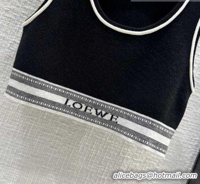 Buy Inexpensive Loewe Knit Vest L71108 Black 2023