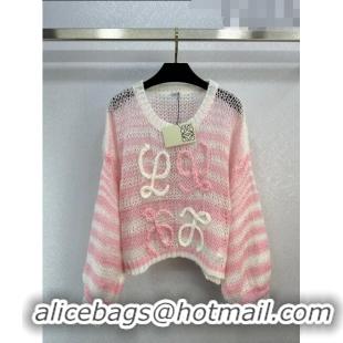 ​Luxury Discount Loewe Sweater L71226 Pink 2023