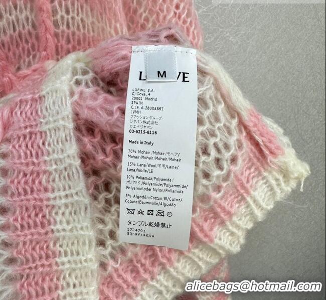 ​Luxury Discount Loewe Sweater L71226 Pink 2023