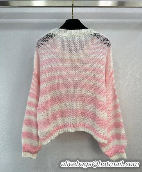 ​Luxury Discount Loewe Sweater L71226 Pink 2023