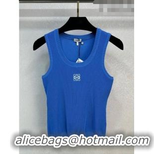 ​Fashion Discount Loewe Knit Vest L71303 Blue 2023