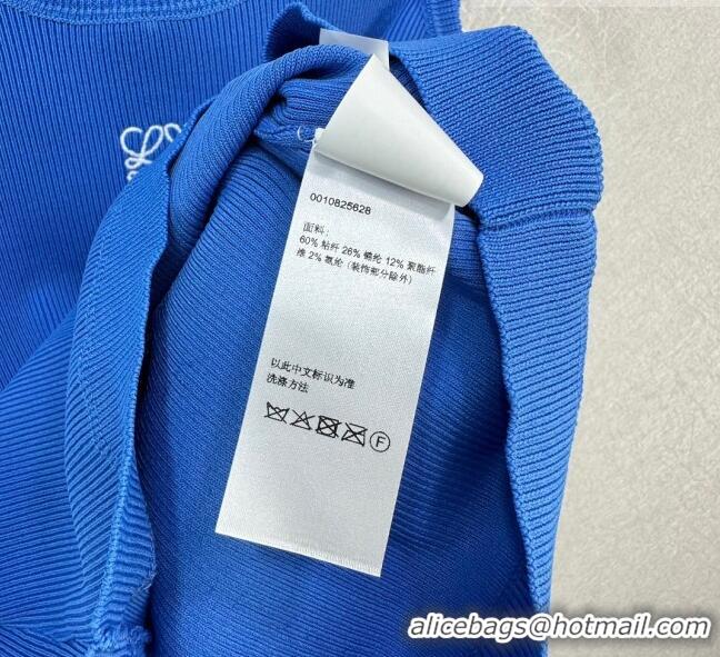 ​Fashion Discount Loewe Knit Vest L71303 Blue 2023