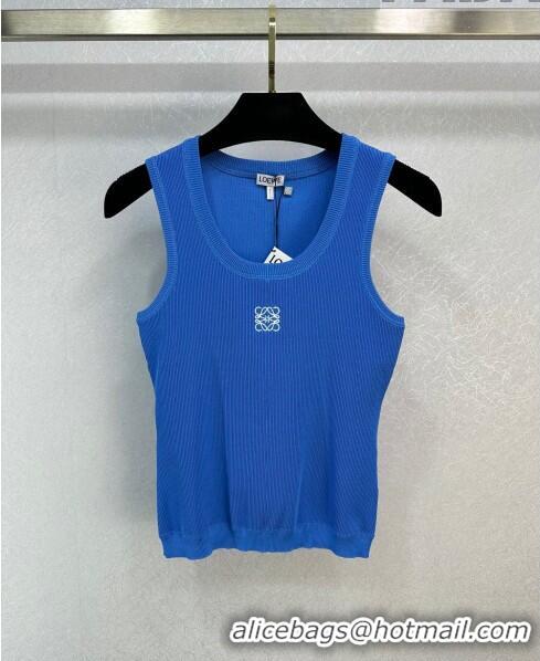 ​Fashion Discount Loewe Knit Vest L71303 Blue 2023