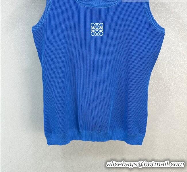 ​Fashion Discount Loewe Knit Vest L71303 Blue 2023