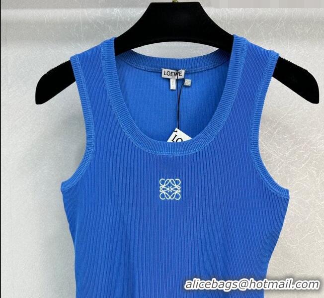 ​Fashion Discount Loewe Knit Vest L71303 Blue 2023