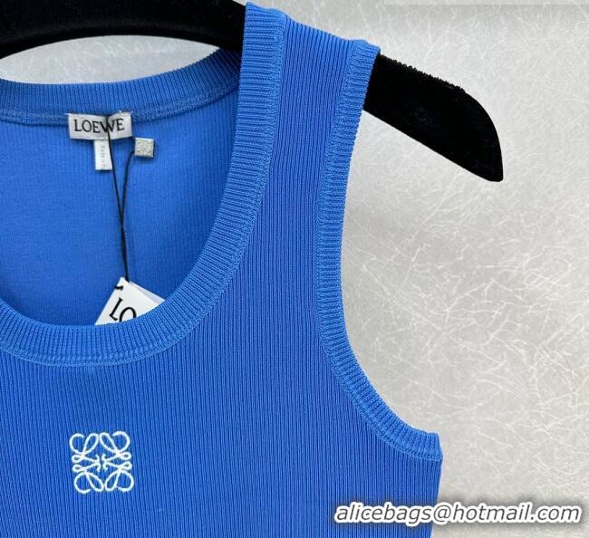 ​Fashion Discount Loewe Knit Vest L71303 Blue 2023