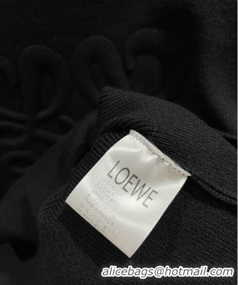 ​Good Quality Loewe Knit Sweater L8511 Black 2023