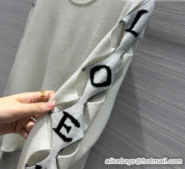 ​Super Quality Loewe Cashmere Sweater L81604 White 2023