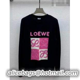 ​Unique Discount Loewe Cashmere & Wool Sweater L82429 Black 2023