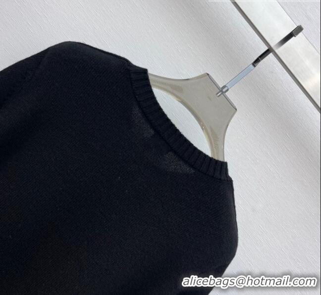 ​Unique Discount Loewe Cashmere & Wool Sweater L82429 Black 2023