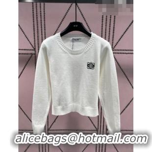 ﻿Traditional Specials Loewe Knit Sweater L82505 White 2023