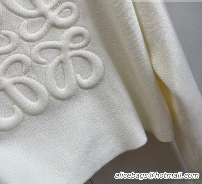 ​Best Product Loewe Wool Sweater L82503 White 2023