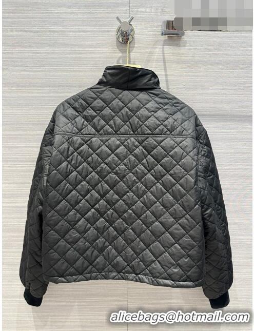 ​Reasonable Price Hermes Quilted Jacket H91426 Black 2023