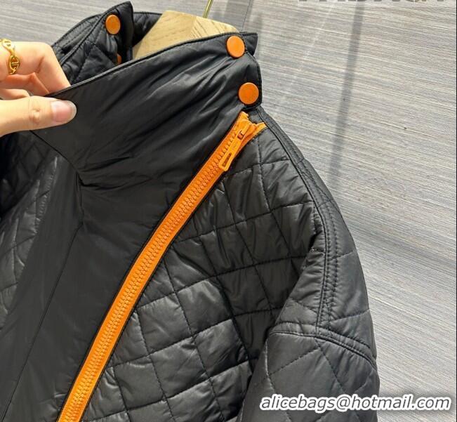 ​Reasonable Price Hermes Quilted Jacket H91426 Black 2023