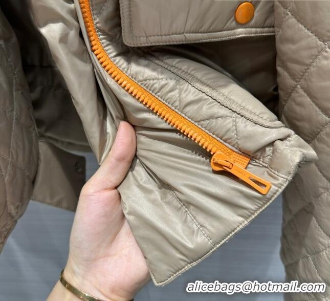 ​Good Taste Hermes Quilted Jacket H91425 Beige 2023