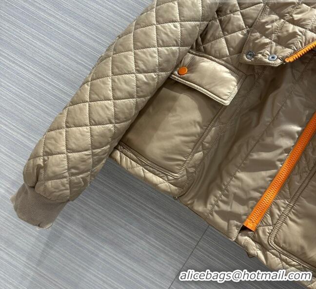 ​Good Taste Hermes Quilted Jacket H91425 Beige 2023