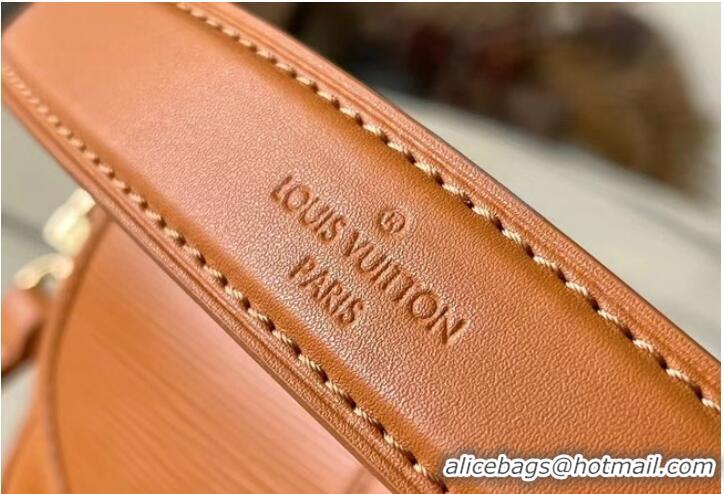 Top Quality Louis Vuitton Epi Leather Saumur BB M23469 Cognac Brown