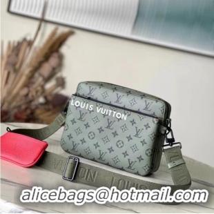 Pretty Style Louis Vuitton Trio Messenger M23783 Khaki Green