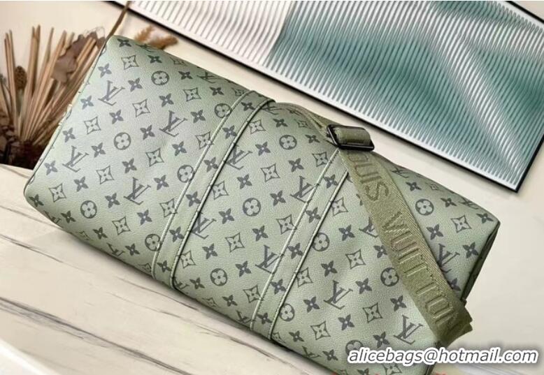 Top Quality Louis Vuitton Keepall Bandouliere 45 M23962 Khaki Green