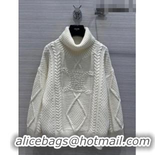 Good Product Celine Cashmere Sweater C101902 Beige 2023