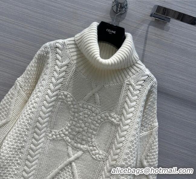 Good Product Celine Cashmere Sweater C101902 Beige 2023