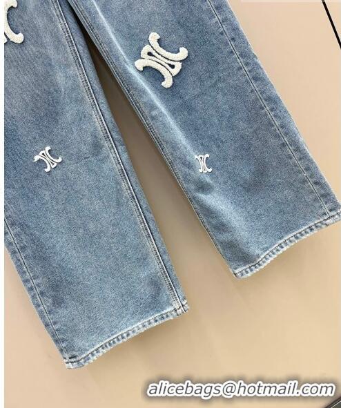 ​Buy Inexpensive Celine Denim Jeans C102020 Blue 2023