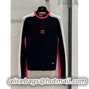 Reasonable Price Chanel Wool Sweater CH101904 Black 2023