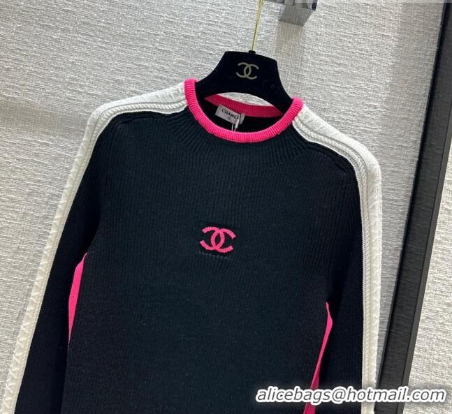 Reasonable Price Chanel Wool Sweater CH101904 Black 2023