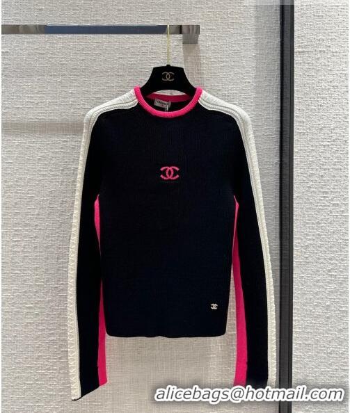 Reasonable Price Chanel Wool Sweater CH101904 Black 2023