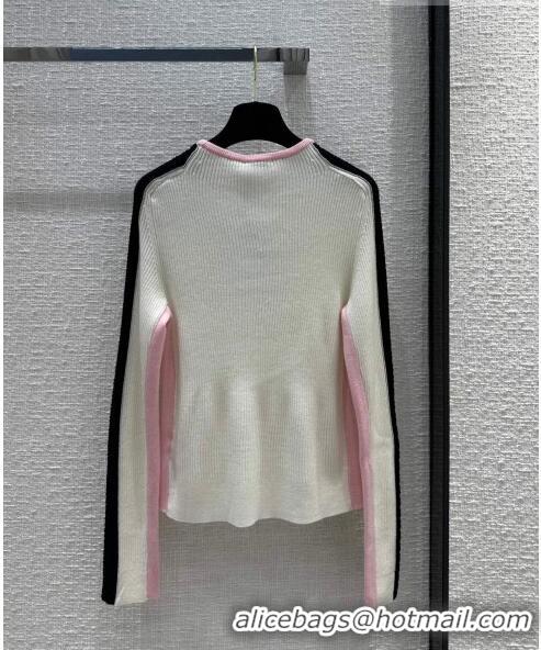 Top Quality Chanel Wool Sweater CH101905 White 2023