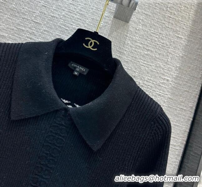 Good Product Chanel Wool Sweater CH101928 Black 2023