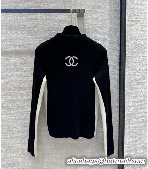 Good Product Chanel Wool Sweater CH101928 Black 2023