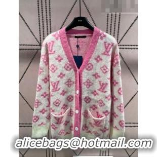 ​Reasonable Price Louis Vuitton Monogram Cardigan LV101909 Pink 2023