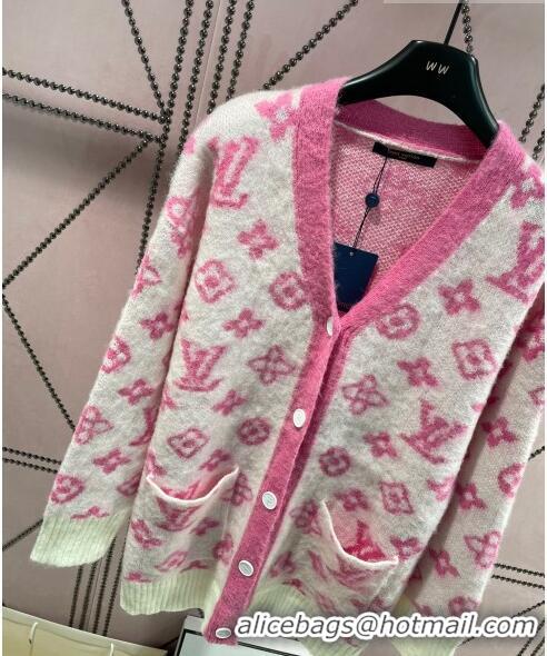 ​Reasonable Price Louis Vuitton Monogram Cardigan LV101909 Pink 2023