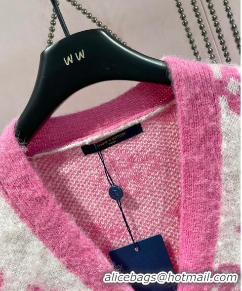 ​Reasonable Price Louis Vuitton Monogram Cardigan LV101909 Pink 2023