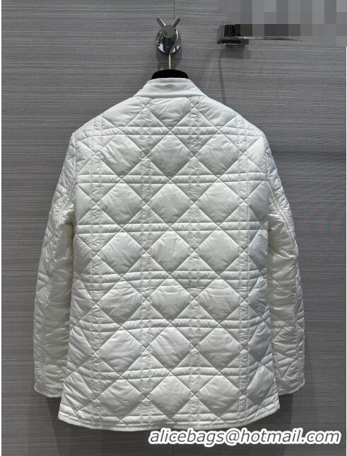 Famous Brand Dior Padded Jacket D101912 White 2023