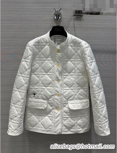 Famous Brand Dior Padded Jacket D101912 White 2023