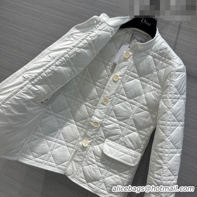 Famous Brand Dior Padded Jacket D101912 White 2023