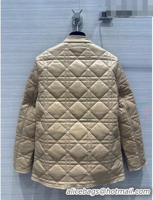 Well Crafted Dior Padded Jacket D101913 Beige 2023