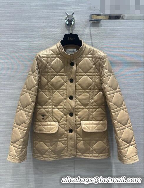 Well Crafted Dior Padded Jacket D101913 Beige 2023