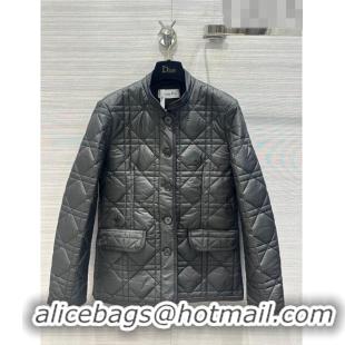 Famous Brand Dior Padded Jacket D101914 Black 2023