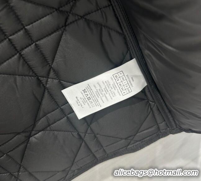 Famous Brand Dior Padded Jacket D101914 Black 2023