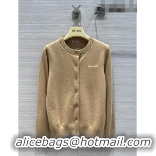 Good Looking Miu Miu Cardigan M101919 Brown 2023