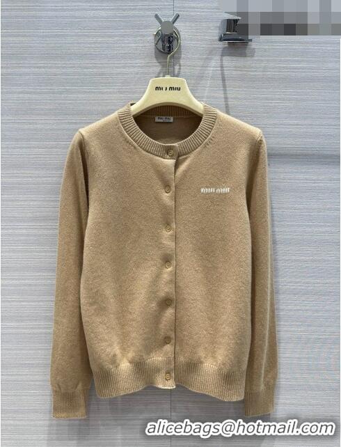 Good Looking Miu Miu Cardigan M101919 Brown 2023